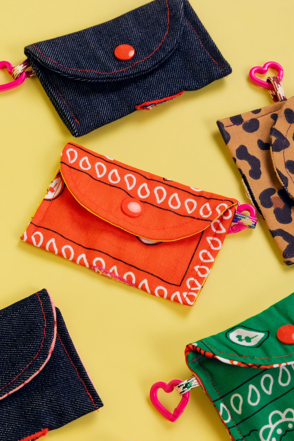 Poop bag Lulu bandana orange